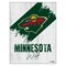 Holland Bar Stool Co Minnesota Wild 15 in. x 20 in. Canvas Wall Art LCnvs - alternate 2